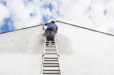 Peinture extérieure au Fréty — façades et ravalement